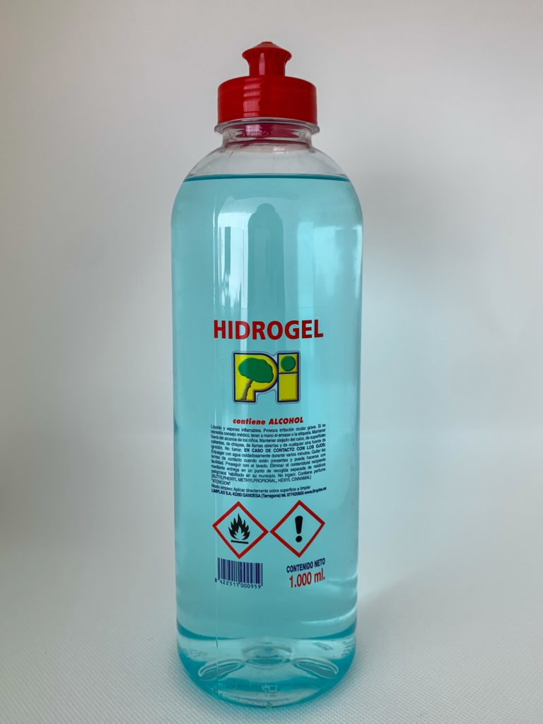 Hidrogel Superficies 1000ml Limplas